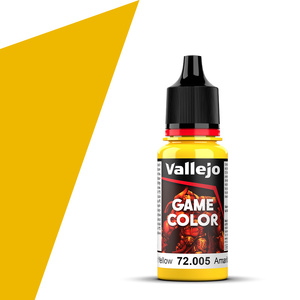 Vallejo Game Colour 72.005 Moon Yellow Acrylic Paint 18mL