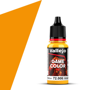 Vallejo Game Colour 72.006 Sun Yellow Acrylic Paint 18mL