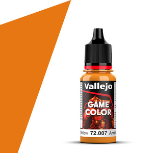 Vallejo Game Colour 72.007 Gold Yellow Acrylic Paint 18mL