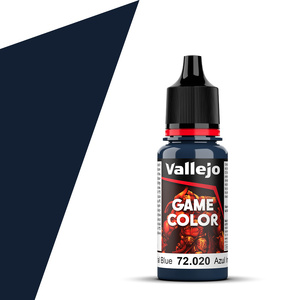 Vallejo Game Colour 72.020 Imperial Blue Acrylic Paint 18mL