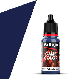 Vallejo Game Colour 72.022 Ultramarine Blue Acrylic Paint 18mL