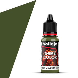 Vallejo Game Colour 72.030 Goblin Green Acrylic Paint 18mL