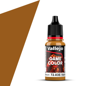 Vallejo Game Colour 72.036 Bronze Brown Acrylic Paint 18mL