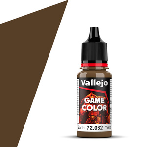 Vallejo Game Colour 72.062 Earth Acrylic Paint 18mL