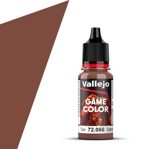 Vallejo Game Colour 72.066 Tan Acrylic Paint 18mL
