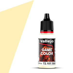 Vallejo Game Colour 72.101 Off-White Acrylic Paint 18mL