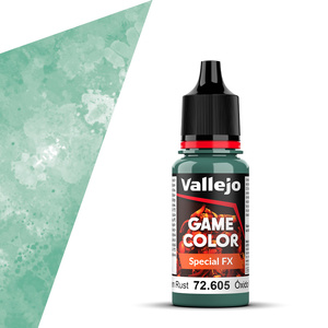 Vallejo Game Colour 72.605 Green Rust Special FX 18mL
