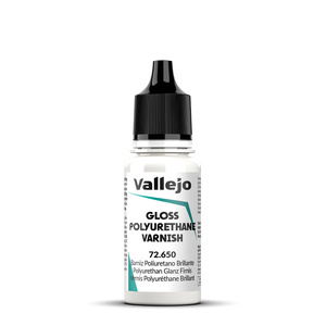 Vallejo 72.650 Gloss Polyurethane Varnish 18mL