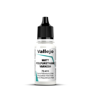 Vallejo 72.651 Matt Polyurethane Varnish 18mL