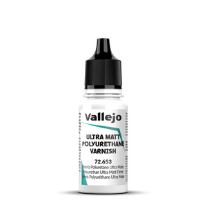 Vallejo 72.653 Ultra Matt Polyurethane Varnish 18mL