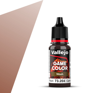 Vallejo Game Colour 73.204 Flesh Wash 18mL
