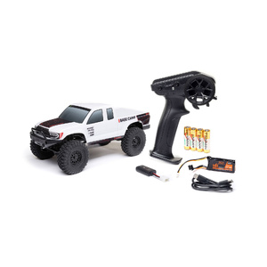 Axial 1/24 SCX24 Base Camp 4X4 RTR Brushed Rock Crawler Battery & Charger Included, White