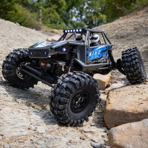 Axial UTB18 Capra 4WS 4X4 RTR Brushed RC Rock Crawler, Blue w/ Battery & Charger