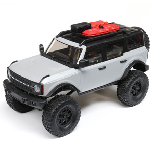 Axial SCX24 2021 Ford Bronco Brushed RTR 1/24 4x4 White RC Rock Crawler