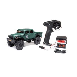 1/24 SCX24 Dodge Power Wagon 4WD RC Rock Crawler Brushed RTR , Green