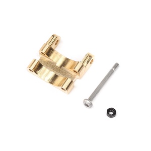 Axial AXI302006 Rear Upper Link Mount, Brass: SCX24