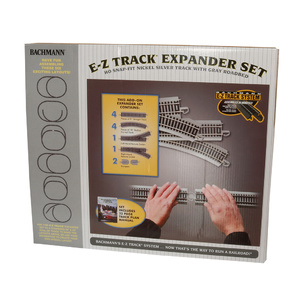 E-Z Train Track Nickel Silver Layout Expander Set (HO Scale) #44594