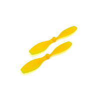 Blade Prop, Clockwise Rotation, Yellow (2): Nano QX BLH7620Y