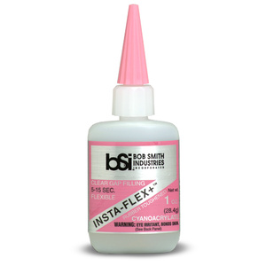 Bob Smith Industries Insta-Flex+™ Flexible CA Clear Rubber-toughened  BSI120