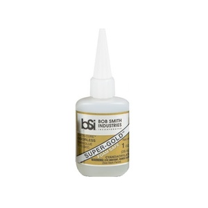 Bob Smith Industries Super-Gold Thin Foam Safe CA Glue, 1oz BSI122