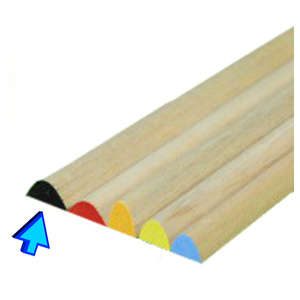 Leading Edge 25x12x915mm Black BWLE53664