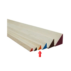 Balsa Triangle 9.5x9.5x915mm Orange