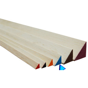 Traingle Balsa 12.5x12.5x915mm Blue BWTR73673