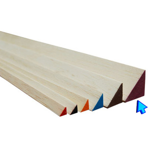 Triangle Balsa 25x25x915mm Purple BWTR73675