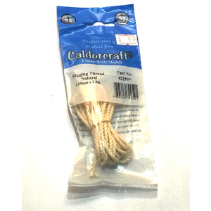 2.25mm Cotton Rigging Thread, Natural