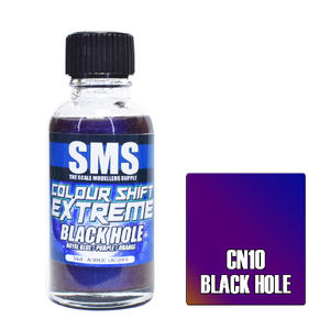 SMS CN10 Colour Shift Extreme Acrylic Lacquer Black Hole Paint 30ml