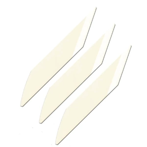SMS CS03 Ceramic Scraper Blade Refill Pack, 3pcs