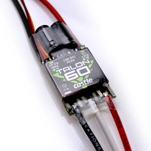 Castle Creations Talon 60, 6S (25.2v), 60A ESC w/ 20A BEC  010-0163-00