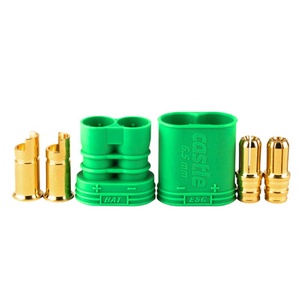 Castle Creations Connector: 6.5mm Polarized Bullet, Device & Battery Set