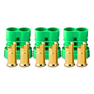 Castle Creations Connector: 6.5mm Polarized Bullet Female/Battery, 3pcs
