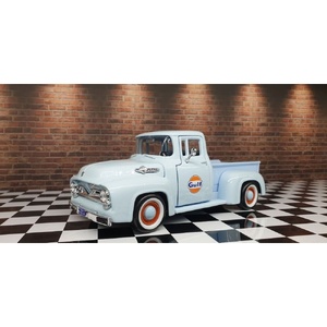DDA Collectibles Gulf 1956 Ford F-100 Pickup 1/24 Scale Diecast Model