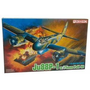 Dragon Ju88P-1 w/7.5cm Pak 40 1/48 Scale Model DR5543