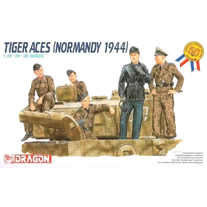 Dragon 6028 Tiger Aces (Normandy 1944) 1:35 Scale Model Plastic Kit