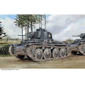 Dragon Pz.Kpfw.38(t) Ausf.G w/Interior 1/35 Scale Model DR6290