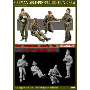 German Self Propelled Gun Grew 1/35 Scale
