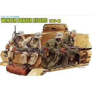 Dragon Winter Panzer Riders 1943-44 1/35 Scale Model Figurines DR6513