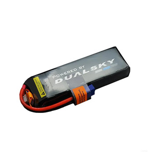 Dualsky 1800mah 4S 14.8v 50C HED Lipo Battery with XT60 Connector