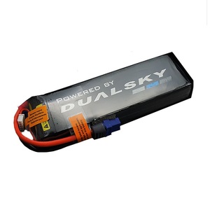 Dualsky 3300mah 2S 7.4v HED Lipo Battery, 50C DSB31820