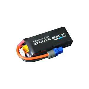Dualsky 4S 14.8v 900mAh 120C Soft Case Ultra LiPo Battery w/ XT60 Connector