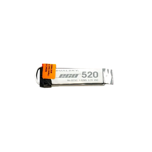 Dualsky 1S 3.7V 520mAh 20C LiPo Battery ES w/ JST Connector