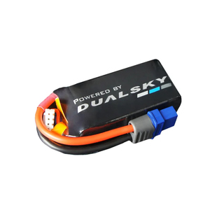 Dualsky 4S 14.8v 600mAh 120C LiPo Battery w/ XT60 Connector  DSBXP06004ULT