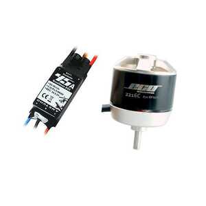 Dualsky 450 Tuning Combo with 2216C 990kv Motor and 45A Lite ESC #DSTC.3A.450