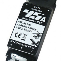 Dualsky XC-45-LITE Brushless Speed Control 45A, 2-3S
