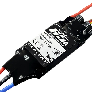 XC 65amp Lite ESC, 2-6S Dualsky Electronic Speed Controller
