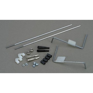 Dubro 101 Strip Aileron Linkage Hook Up, 2pcs
