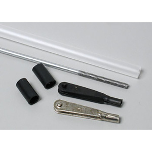 Dubro 102 Nylon Steel Rod Assembly